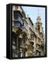 Balconies, St Pauls Street, Valletta, Malta-Peter Thompson-Framed Stretched Canvas