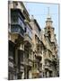 Balconies, St Pauls Street, Valletta, Malta-Peter Thompson-Mounted Photographic Print