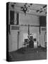 Balcony and dais in the Lodge Room of the Masonic Temple, Birmingham, Alabama, 1924-Unknown-Stretched Canvas