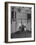 Balcony and dais in the Lodge Room of the Masonic Temple, Birmingham, Alabama, 1924-Unknown-Framed Photographic Print