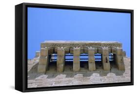 Balcony, Castle of Kolossi, Near Limassol, Cyprus, 2001-Vivienne Sharp-Framed Stretched Canvas