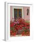 Balcony Detail, Corso Umberto 1, Taormina, Sicily, Italy-Walter Bibikow-Framed Photographic Print