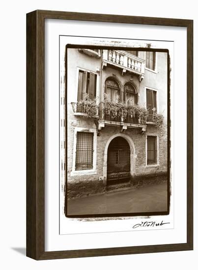 Balcony Doorway-Laura Denardo-Framed Art Print