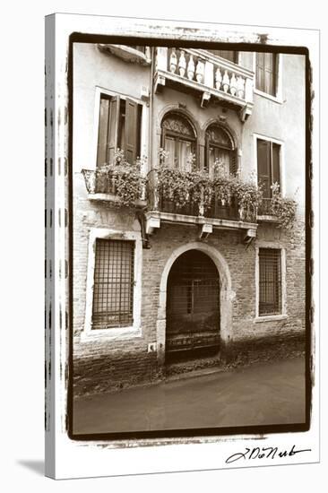 Balcony Doorway-Laura Denardo-Stretched Canvas