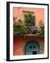 Balcony Garden in Historic Town Center, Verona, Italy-Lisa S. Engelbrecht-Framed Premium Photographic Print