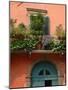 Balcony Garden in Historic Town Center, Verona, Italy-Lisa S. Engelbrecht-Mounted Photographic Print