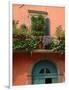 Balcony Garden in Historic Town Center, Verona, Italy-Lisa S. Engelbrecht-Framed Photographic Print