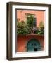 Balcony Garden in Historic Town Center, Verona, Italy-Lisa S. Engelbrecht-Framed Photographic Print