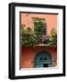 Balcony Garden in Historic Town Center, Verona, Italy-Lisa S. Engelbrecht-Framed Photographic Print