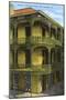 Balcony Grillwork, New Orleans, Louisiana-null-Mounted Art Print