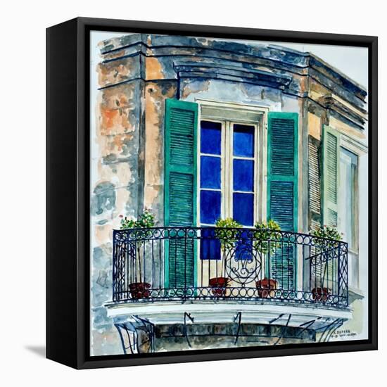 Balcony, New Orleans-Anthony Butera-Framed Stretched Canvas