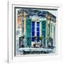 Balcony, New Orleans-Anthony Butera-Framed Giclee Print