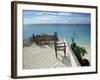 Balcony Overlooking Indian Ocean, Nungwi Beach, Island of Zanzibar, Tanzania, East Africa, Africa-Yadid Levy-Framed Photographic Print