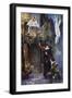 Balcony Scene, from Cyrano De Bergerac-Edmond Rostand-Framed Giclee Print