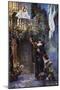 Balcony Scene, from Cyrano De Bergerac-Edmond Rostand-Mounted Giclee Print