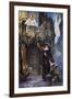 Balcony Scene, from Cyrano De Bergerac-Edmond Rostand-Framed Giclee Print