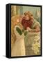 Balcony Scene, Romeo and Juliet-null-Framed Stretched Canvas