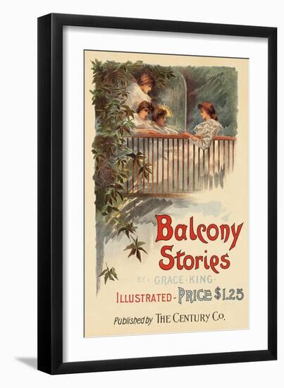 Balcony Stories by Grace King-null-Framed Art Print