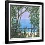 Balcony View, 2015-Lincoln Seligman-Framed Giclee Print