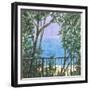 Balcony View, 2015-Lincoln Seligman-Framed Giclee Print