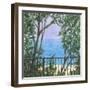 Balcony View, 2015-Lincoln Seligman-Framed Giclee Print