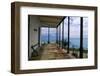 Balcony View, Commissioner House, Bermuda-George Oze-Framed Photographic Print