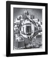 Balcony-M^ C^ Escher-Framed Art Print