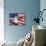 Bald Eagle and American Flag-Joseph Sohm-Mounted Photographic Print displayed on a wall