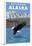 Bald Eagle Diving, Ketchikan, Alaska-Lantern Press-Framed Art Print