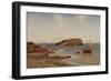 Bald Porcupine Island, 1868 (Oil on Canvas)-Robert Swain Gifford-Framed Giclee Print