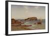 Bald Porcupine Island, 1868 (Oil on Canvas)-Robert Swain Gifford-Framed Giclee Print
