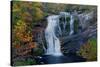 Bald River Falls in Tellico Plains, Tn Usa. Photo by Darrell Young-Darrell Young-Stretched Canvas