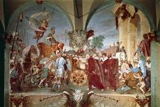 Cosimo I Entering Siena, 1636-Baldassare Franceschini-Framed Giclee Print
