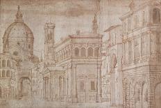 Architectural Capriccio-Baldassare Lanci-Giclee Print