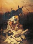 The Parable of the Samaritan, 1851-Baldassare Verazzi-Premium Giclee Print