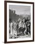 Baldwin I (C.1058-1118) Engraved by Thibault-Joseph Nicolas Robert-Fleury-Framed Giclee Print