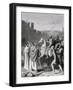 Baldwin I (C.1058-1118) Engraved by Thibault-Joseph Nicolas Robert-Fleury-Framed Giclee Print