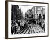 Baldwin Locomotive Down Vine Street, Philadelphia, Pennsylvania-null-Framed Photo