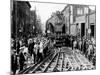 Baldwin Locomotive Down Vine Street, Philadelphia, Pennsylvania-null-Mounted Photo