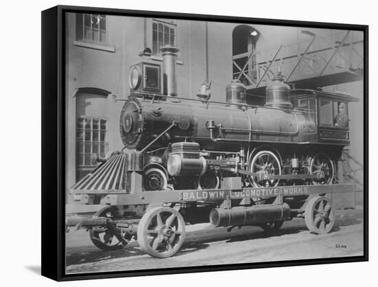 Baldwin Locomotive Works, Trades Exhibit, Constitutional Centennial Celebration-American Photographer-Framed Stretched Canvas