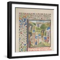 Baldwin of Boulogne Entering Edessa in February 1098-null-Framed Giclee Print