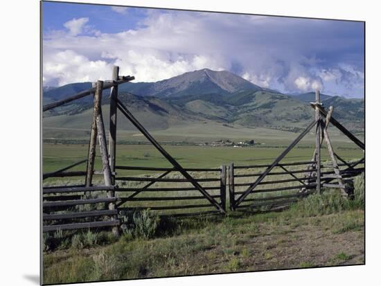 Baldy Mountain Grasshopper Creek Valley, Montana, USA-null-Mounted Photographic Print