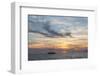 Balearic Islands - Sunset Time at Es Cavall D'en Borras Bay, Parc De Ses Salinas-Guido Cozzi-Framed Photographic Print