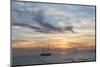 Balearic Islands - Sunset Time at Es Cavall D'en Borras Bay, Parc De Ses Salinas-Guido Cozzi-Mounted Photographic Print