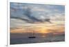 Balearic Islands - Sunset Time at Es Cavall D'en Borras Bay, Parc De Ses Salinas-Guido Cozzi-Framed Photographic Print