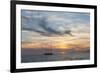 Balearic Islands - Sunset Time at Es Cavall D'en Borras Bay, Parc De Ses Salinas-Guido Cozzi-Framed Photographic Print