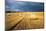 Baled Field, Gloucestershire, England, United Kingdom, Europe-John Alexander-Mounted Photographic Print