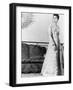 Balenciaga Lace Dress November 03, 1963-null-Framed Photo