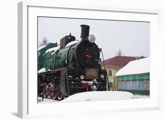 Balezino, 23 Minutes Stop at the Railway Station-Bruno Morandi-Framed Photographic Print