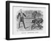 Balfour's Irrepressible Donkey, 1888-Joseph Swain-Framed Giclee Print